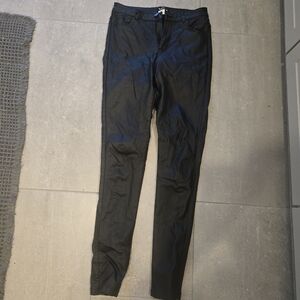 Leather Fleece Lined Pant